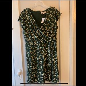 Floral Loft Wrap Dress